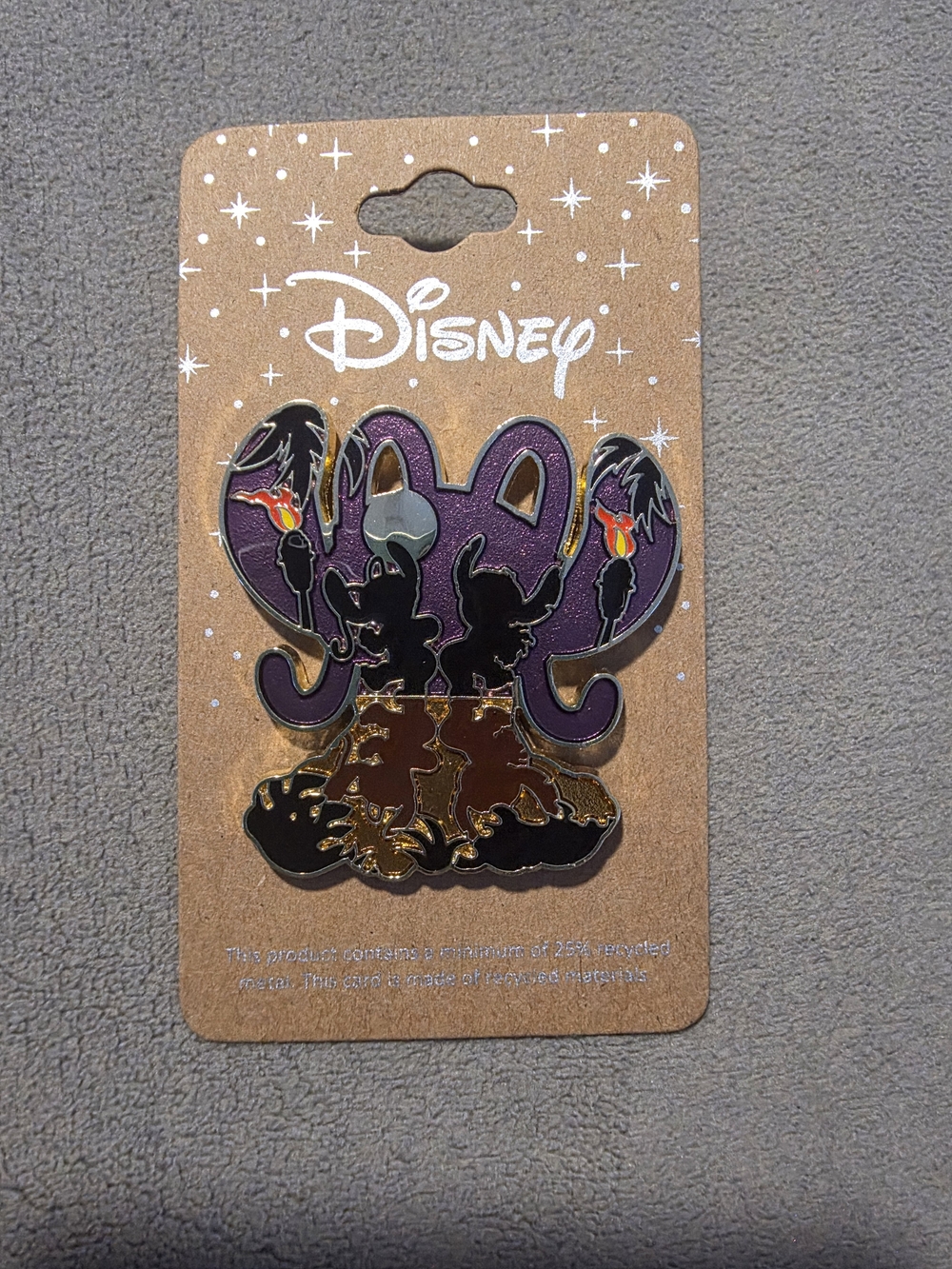 Disney Stitch Twilight Silhouette Enamel Pin BoxLunch NEW